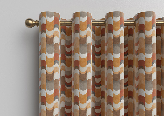 Castillo Velvet, Copper - Made to Measure Curtain - Image 12